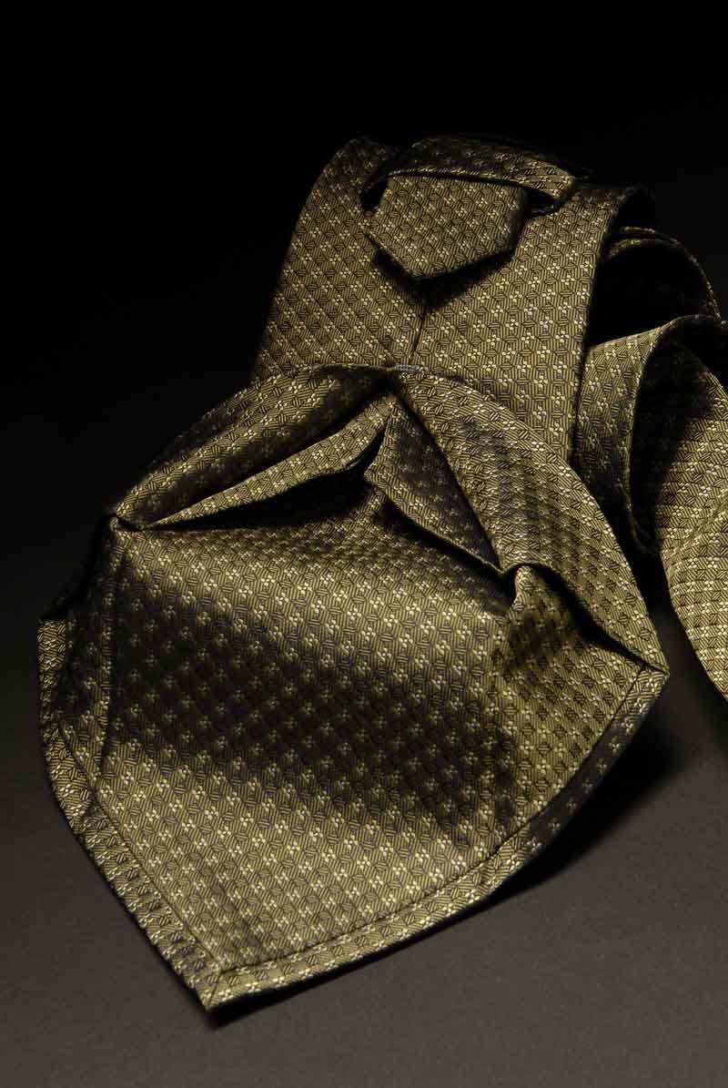 7 fold tie green made in italy 7 fold tie green made in italy