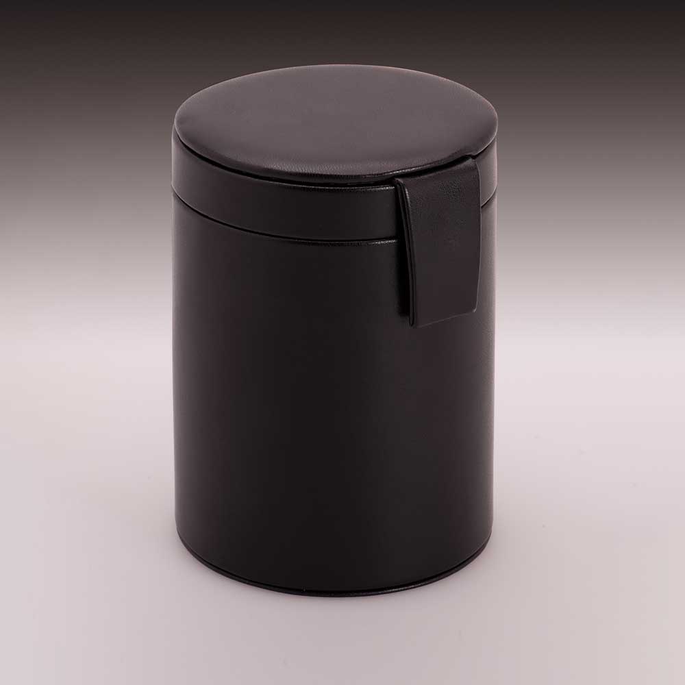 Black roll case for ties